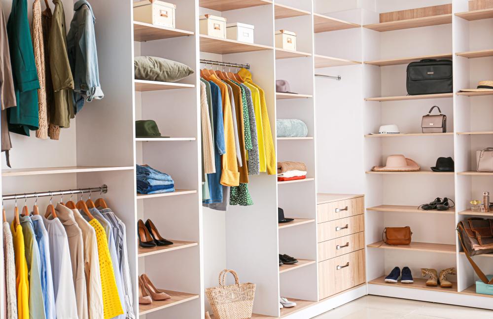 aménagement dressing à Le Girouard